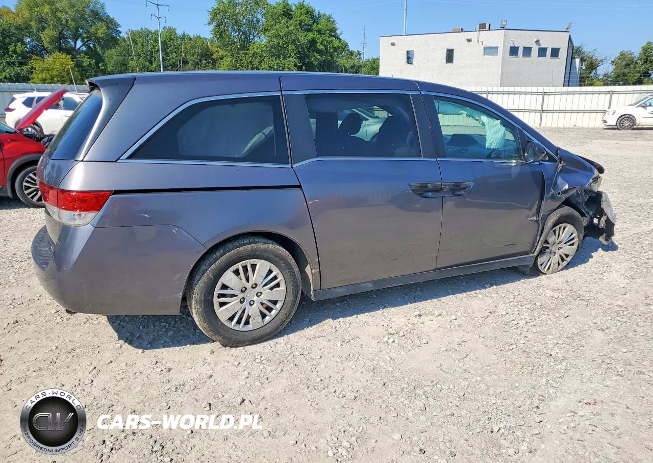2014 Honda Odyssey Lx VIN:5FNRL5H26EB122954 - 3