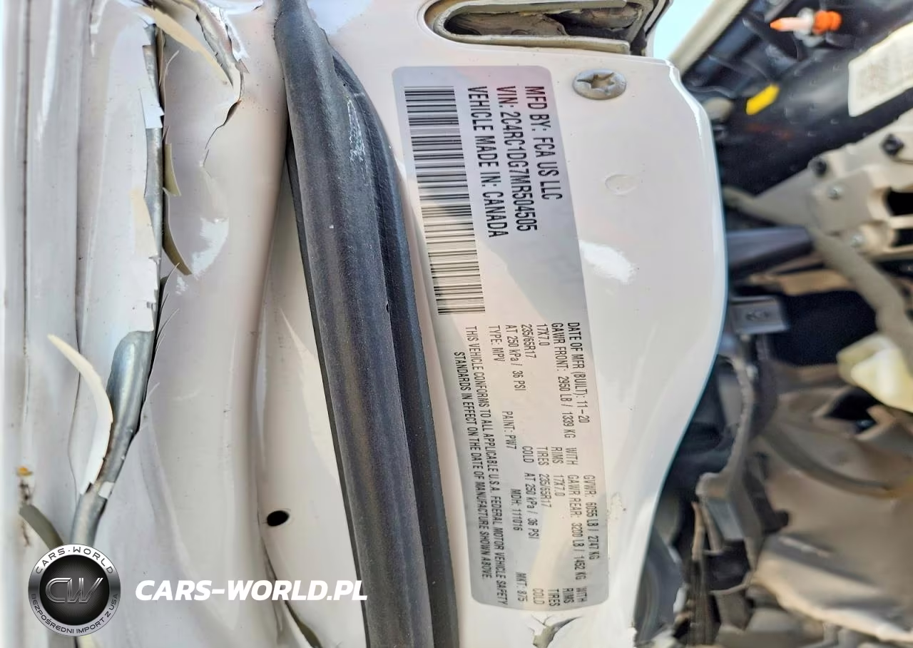 2021 Chrysler Voyager Lxi VIN:2C4RC1DG7MR504505 - 13