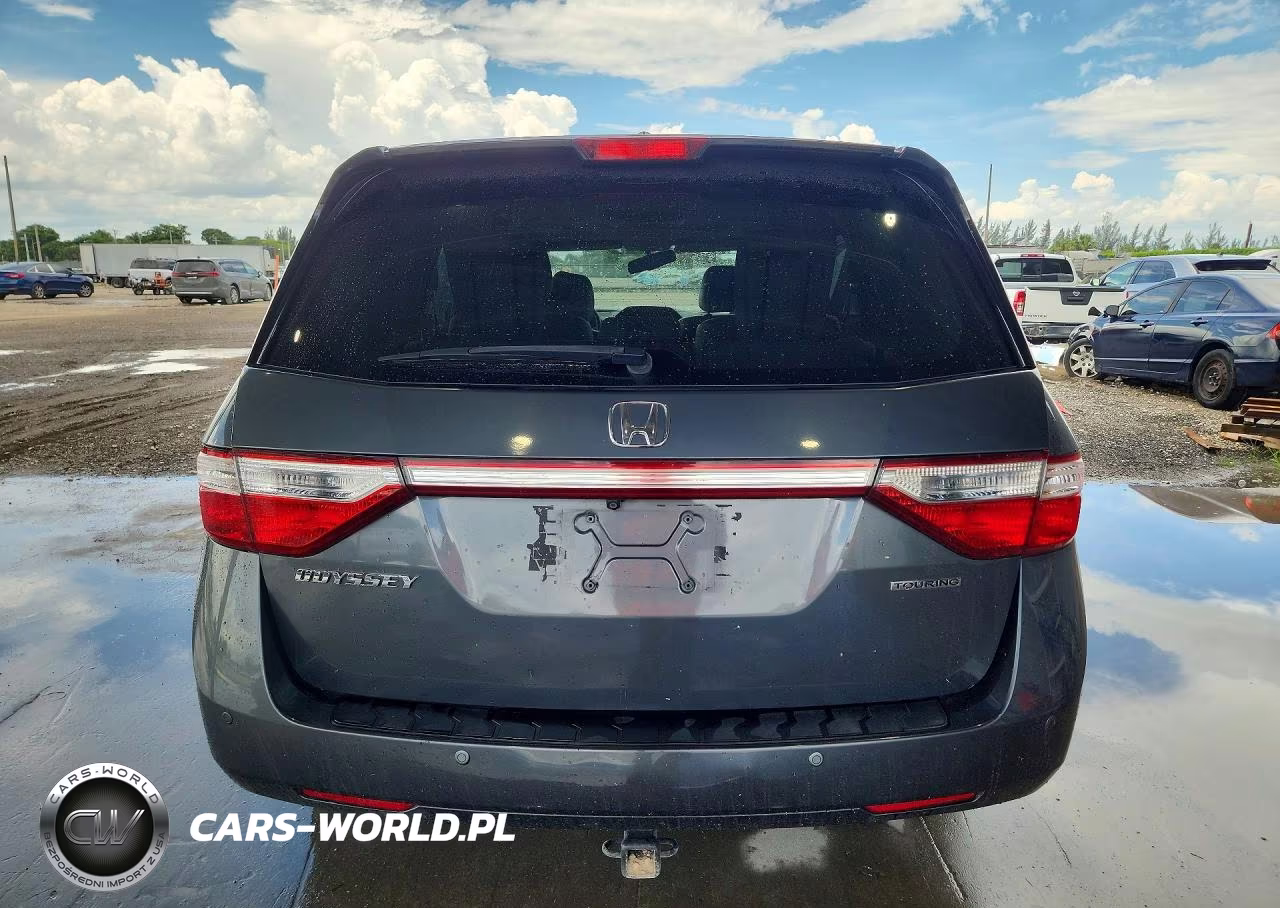 2013 Honda Odyssey Touring VIN:5FNRL5H97DB004505 - 6