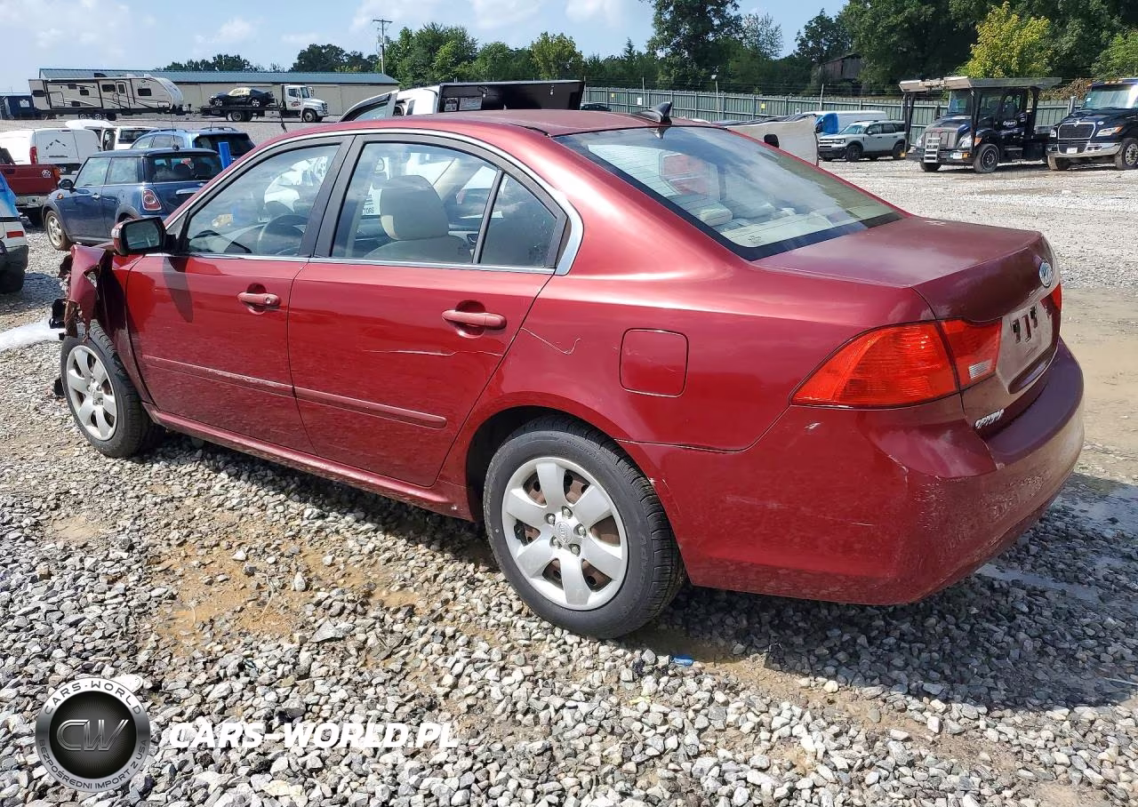 2010 Kia Optima Lx VIN:KNAGG4A8XA5370119 - 2