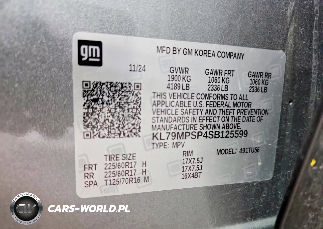 2025 Chevrolet Trailblazer Lt VIN:KL79MPSP4SB125599 - 13