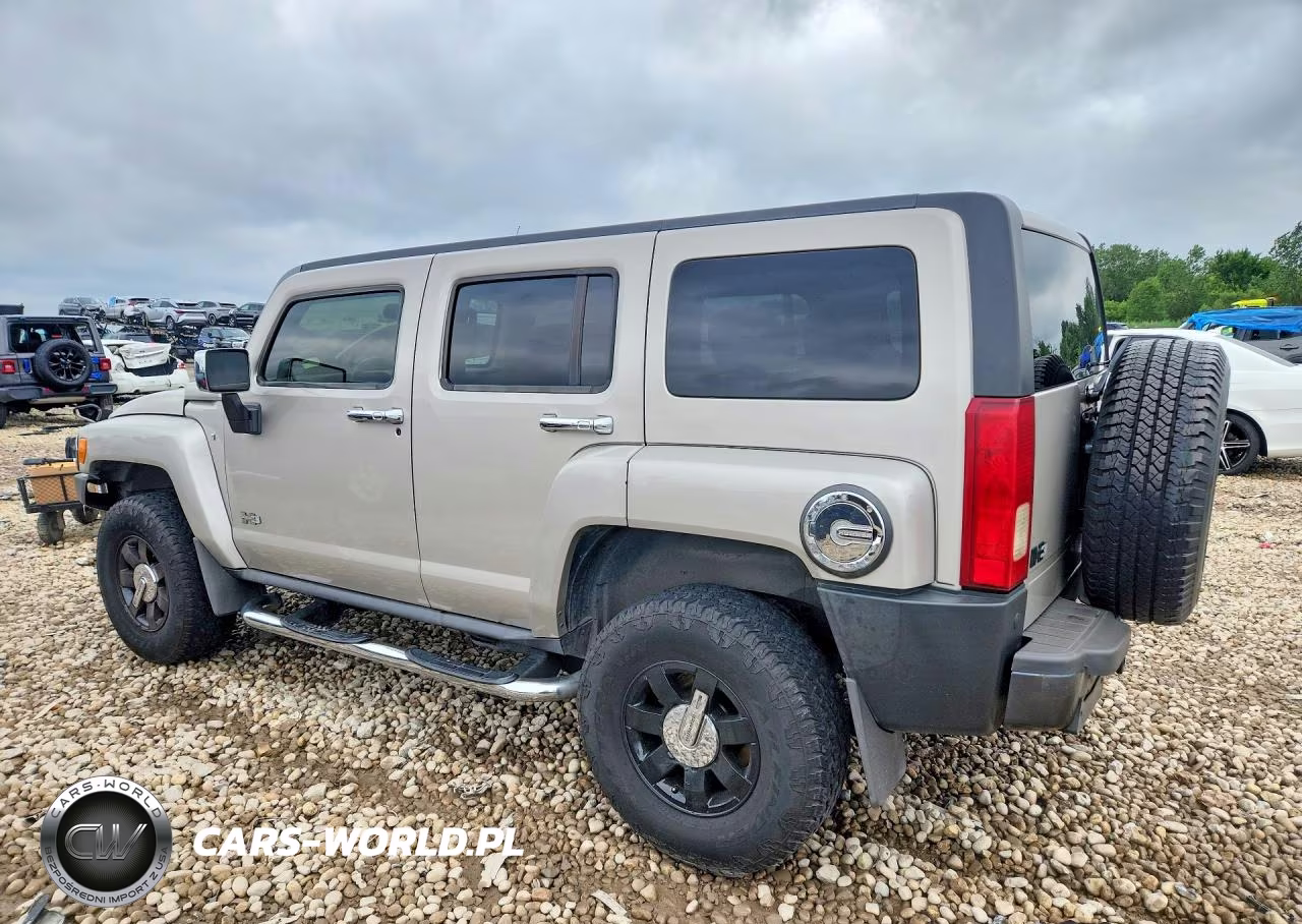 2008 Hummer H3 Luxury VIN:5GTEN43E388186550 - 2