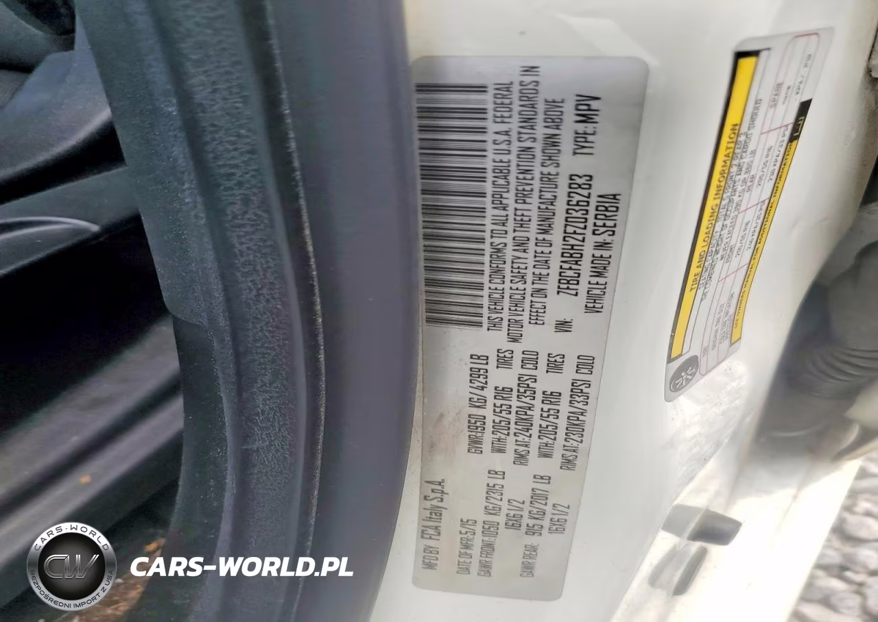2015 Fiat 500L Easy VIN:ZFBCFABH2FZ036283 - 13