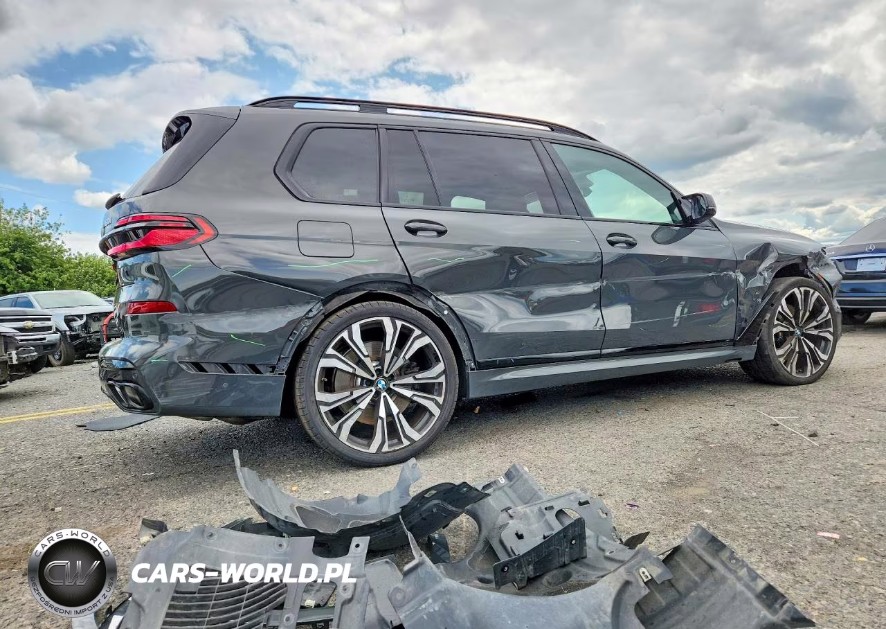 2024 BMW X7 M60I VIN:5UX33EM01R9T61501 - 3