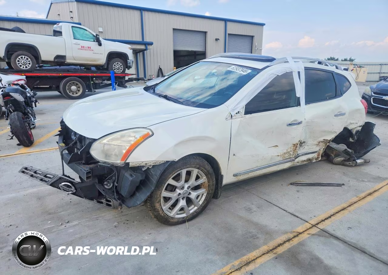 2013 Nissan Rogue S VIN:JN8AS5MT9DW000702 - 1