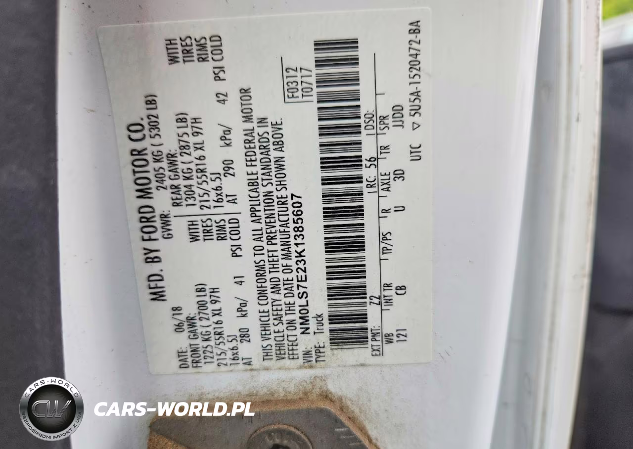 2019 Ford Transit Connect Xl VIN:NM0LS7E23K1385607 - 12
