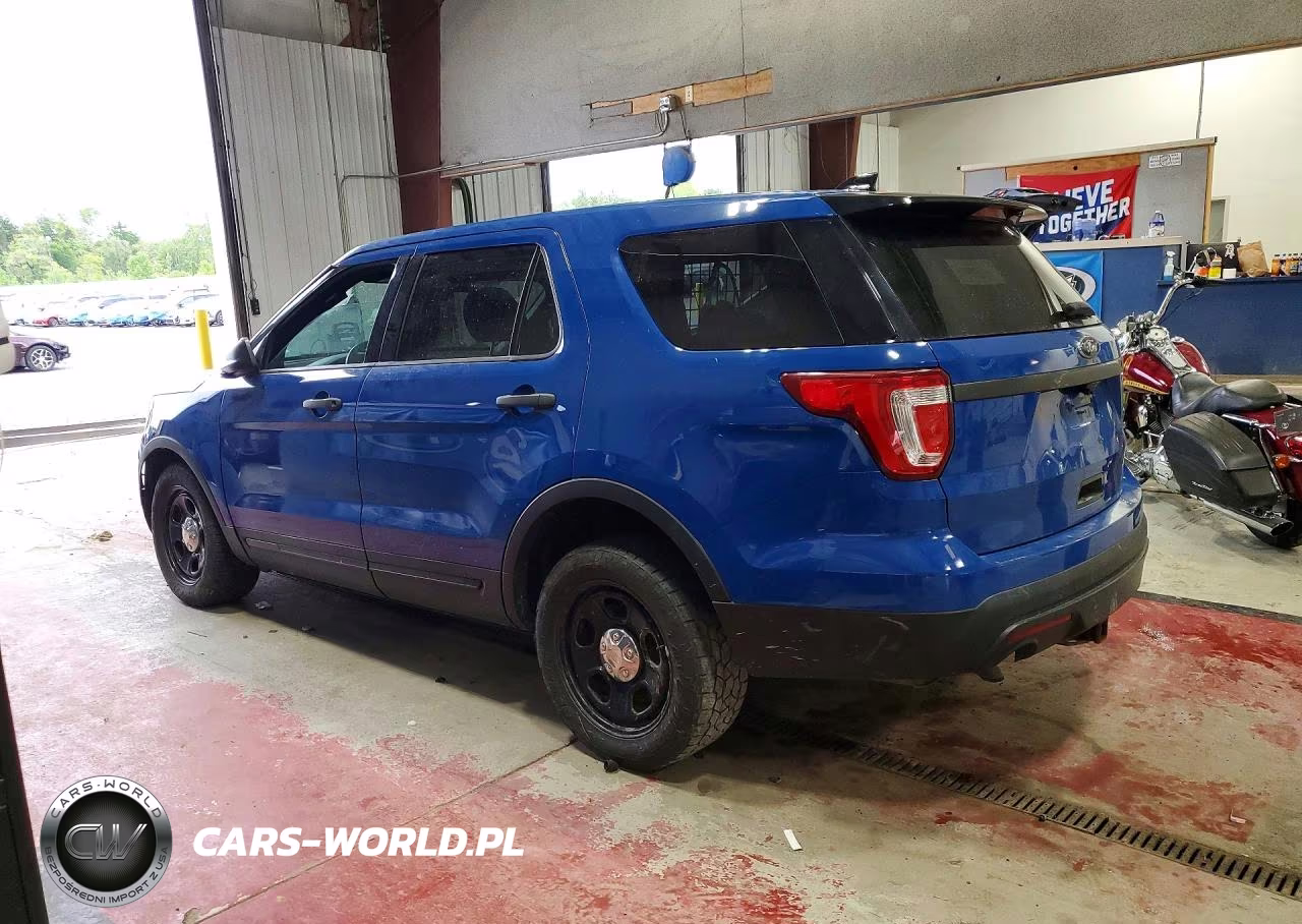2017 Ford Explorer Police Interceptor VIN:1FM5K8AT4HGC26760 - 2