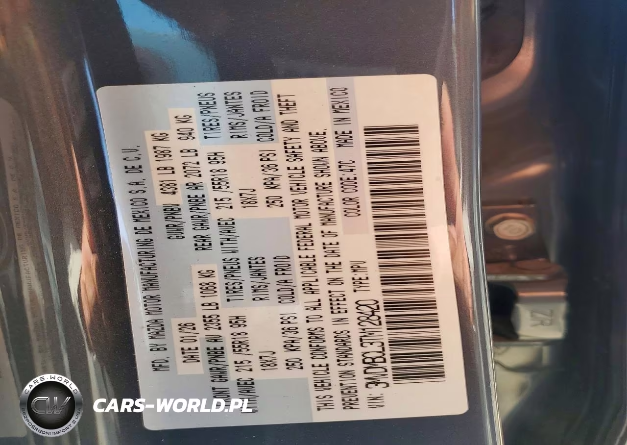 2026 Mazda Cx-30 Preferred VIN:3MVDMBCL3TM128420 - 13
