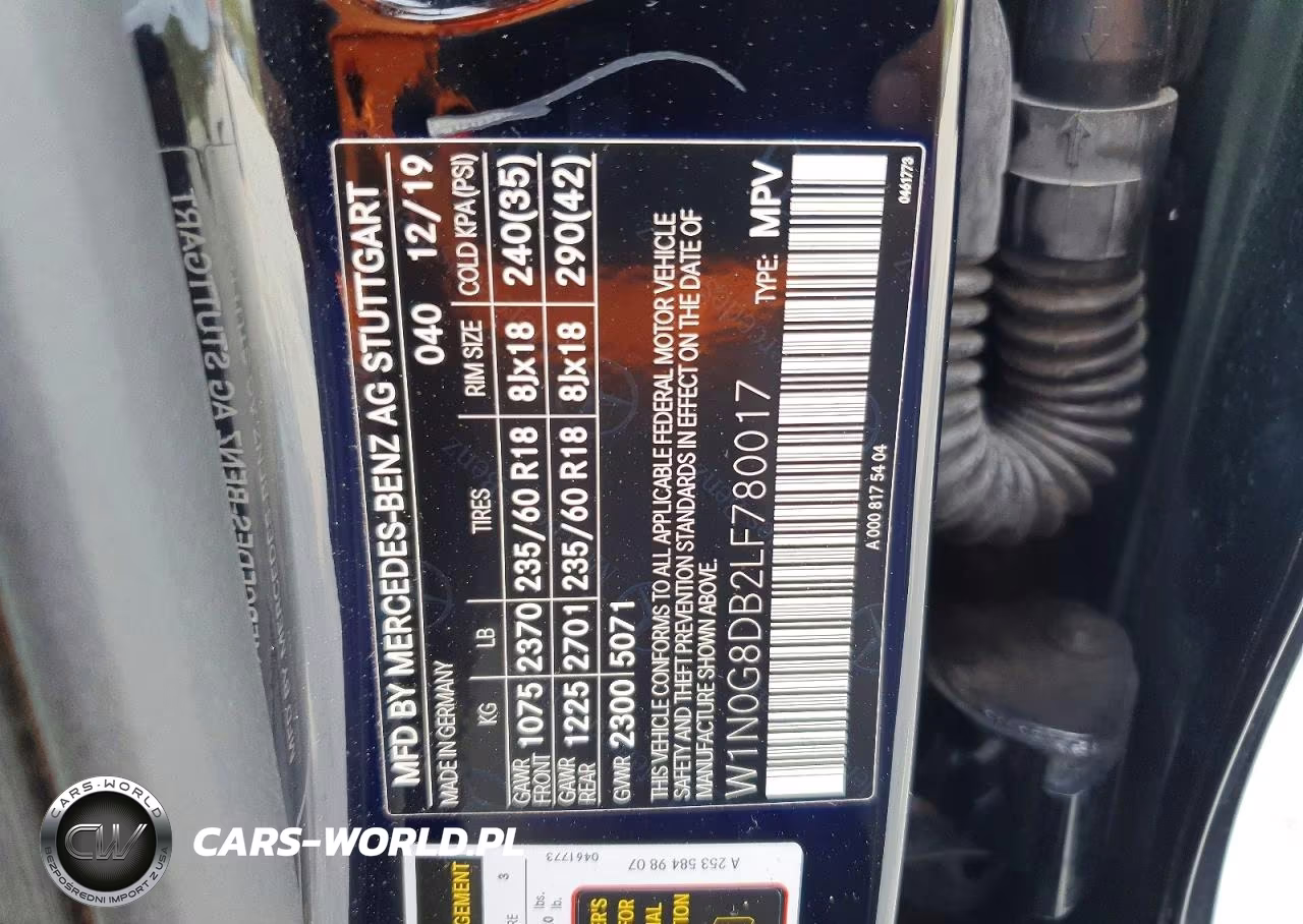 2020 Mercedes-Benz Glc 300 VIN:W1N0G8DB2LF780017 - 14