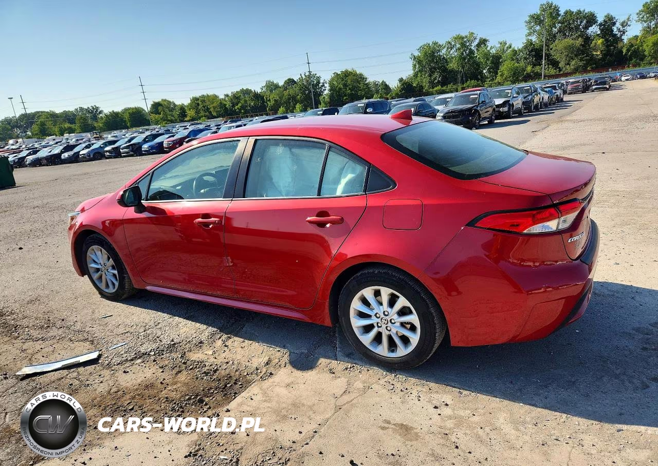 2021 Toyota Corolla Le VIN:JTDVPMAE8MJ132992 - 2
