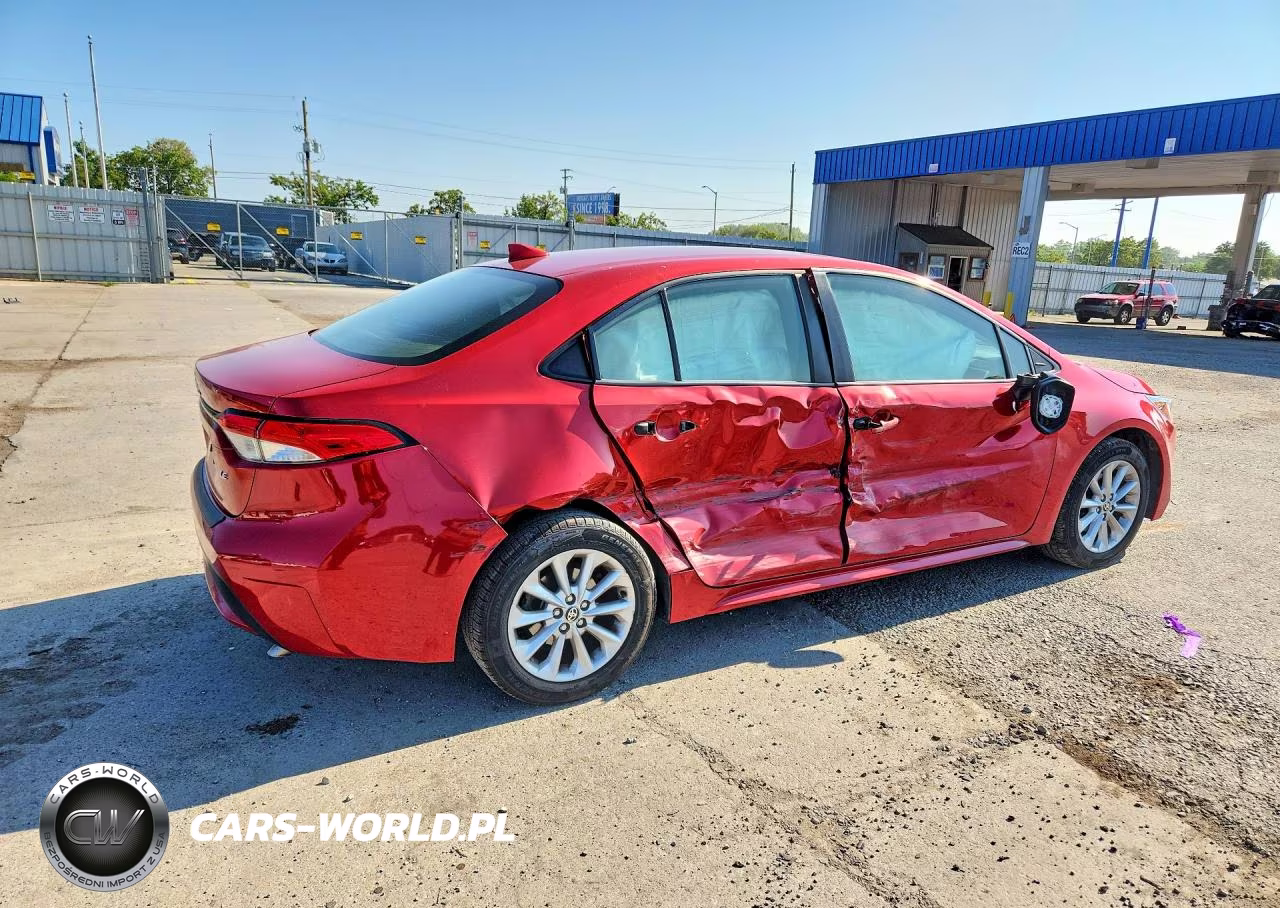 2021 Toyota Corolla Le VIN:JTDVPMAE8MJ132992 - 3