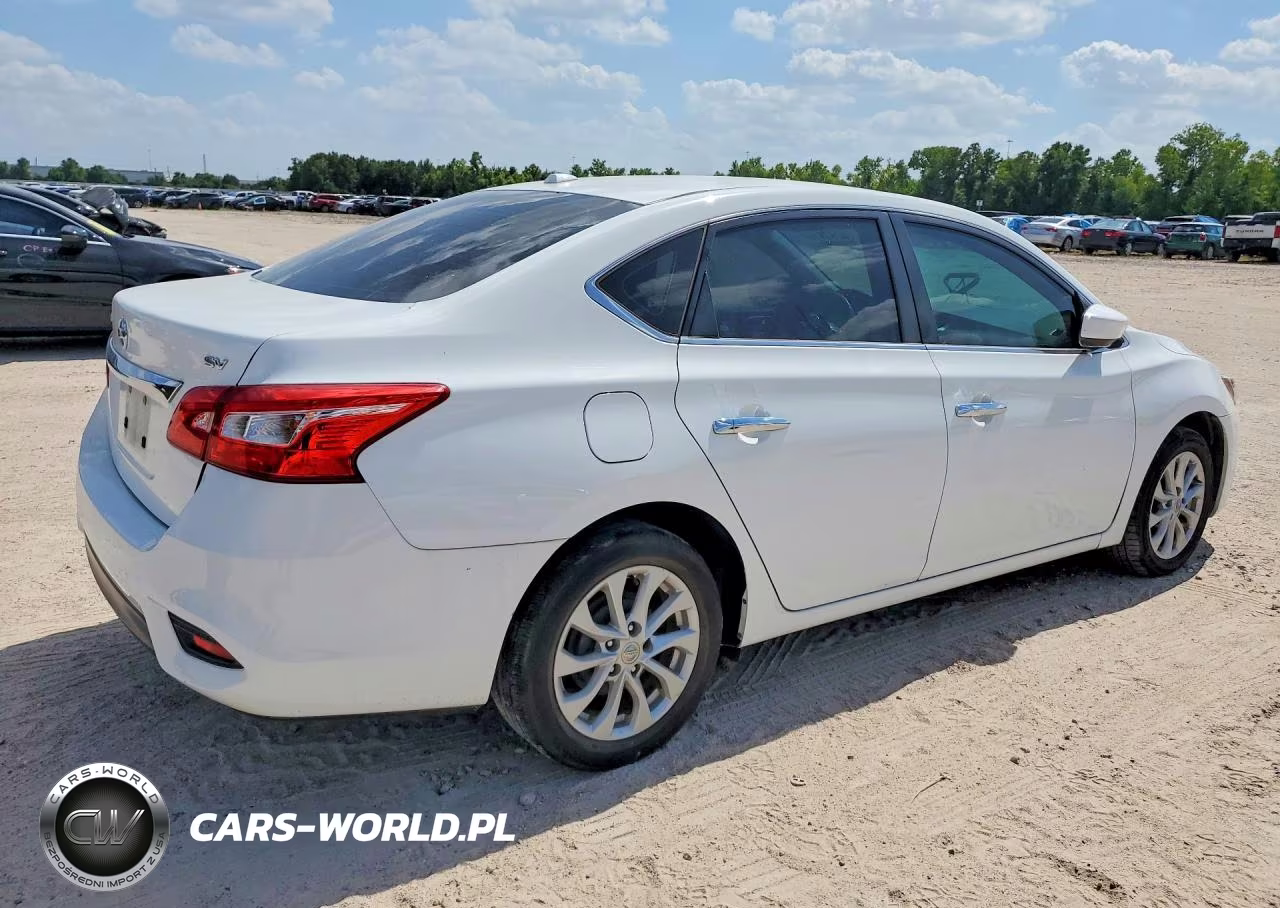 2018 Nissan Sentra Sv VIN:3N1AB7AP1JY244219 - 3