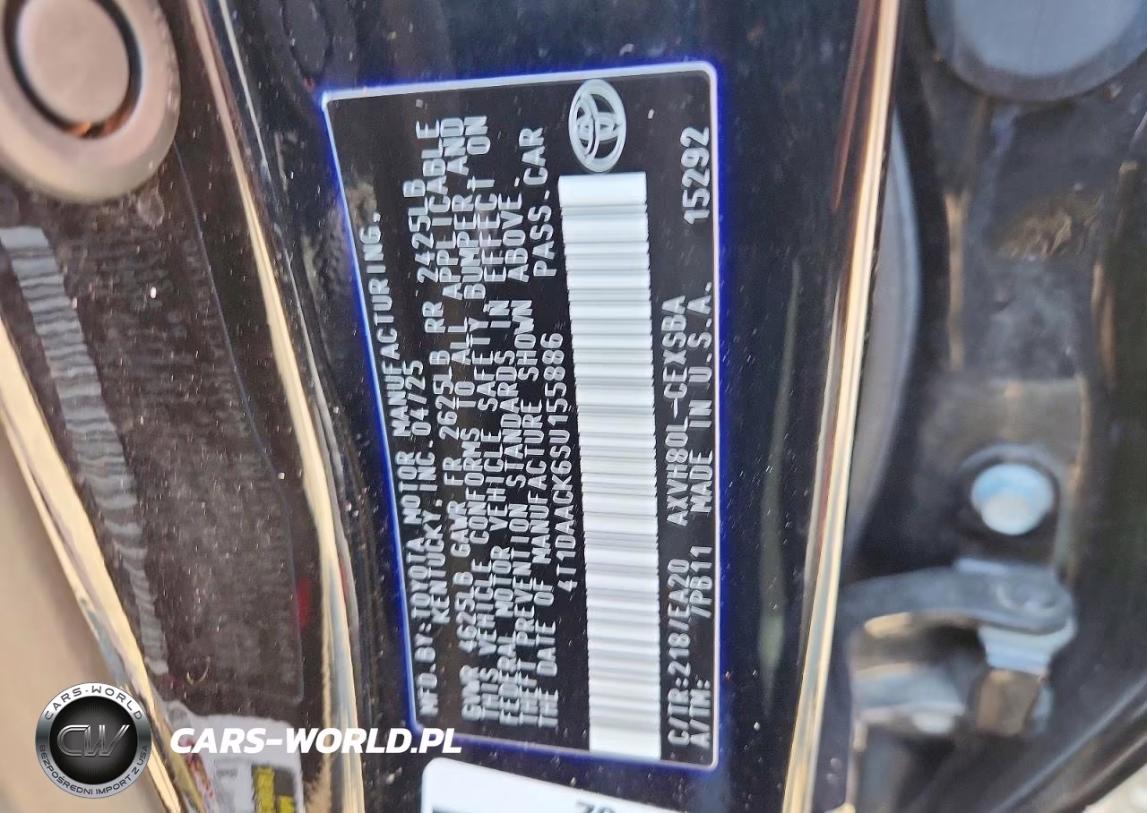 2025 Toyota Camry Se VIN:4T1DAACK6SU155886 - 12