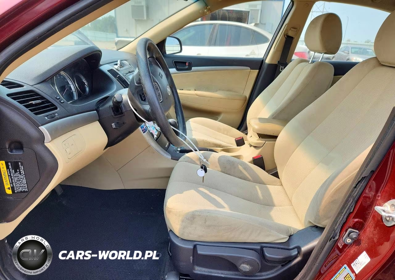 2009 Hyundai Sonata Gls 4D Sedan VIN:5NPET46C09H500889 - 7