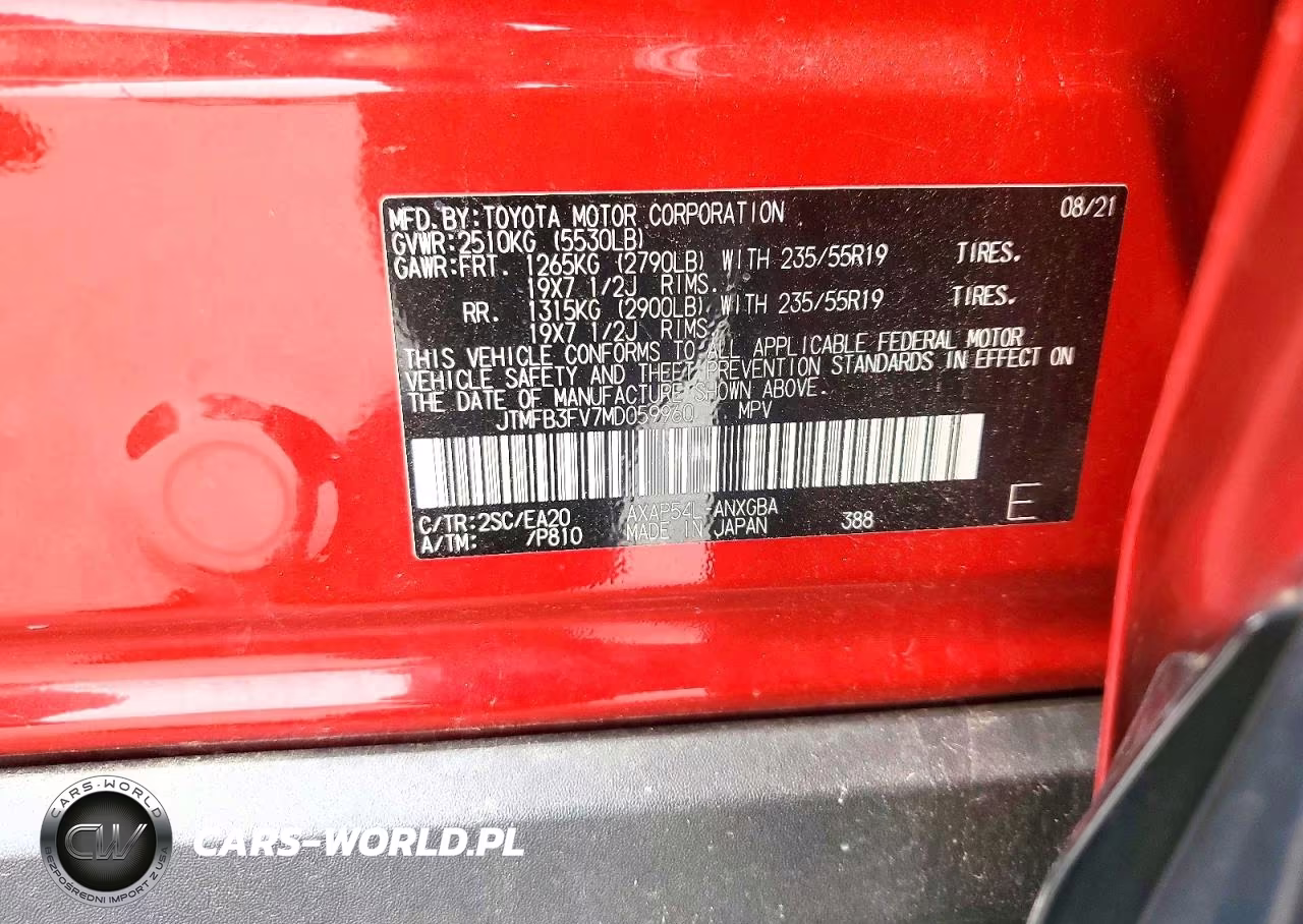 2021 Toyota Rav4 Prime Xse VIN:JTMFB3FV7MD059960 - 13