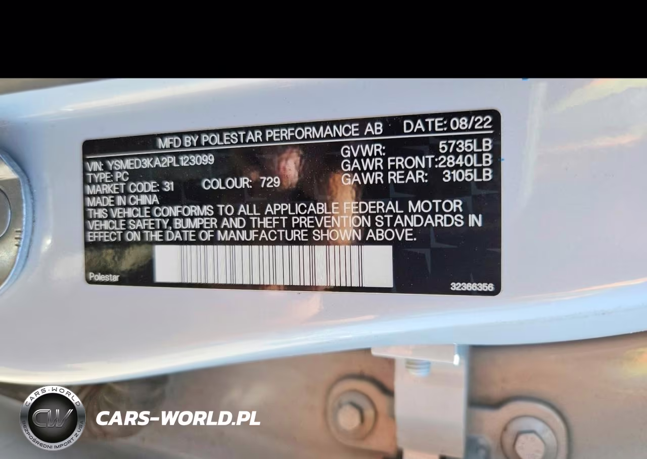 2023 Polestar 2 VIN:YSMED3KA2PL123099 - 12
