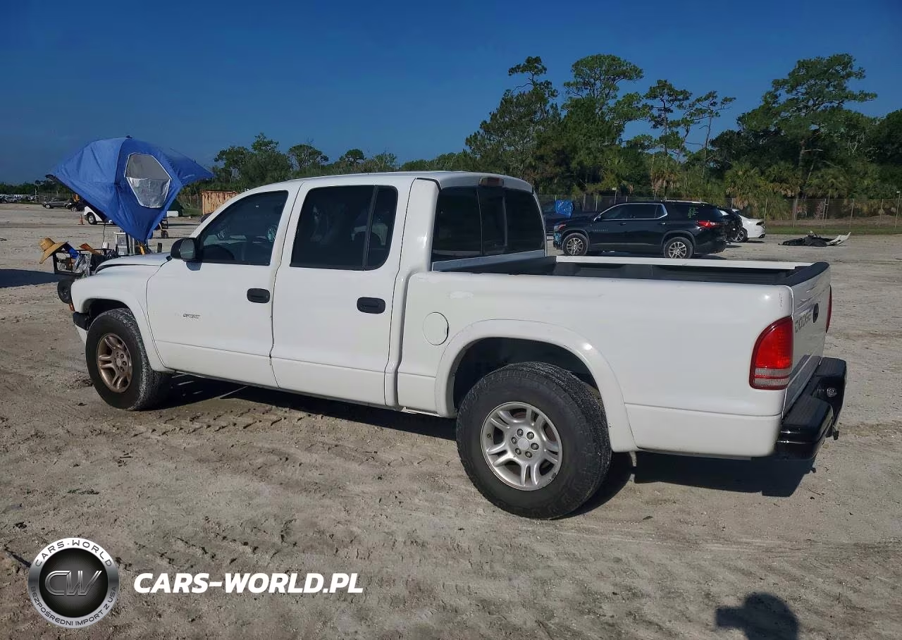 2002 Dodge Dakota Quad Sport VIN:1B7HL38N82S607556 - 2
