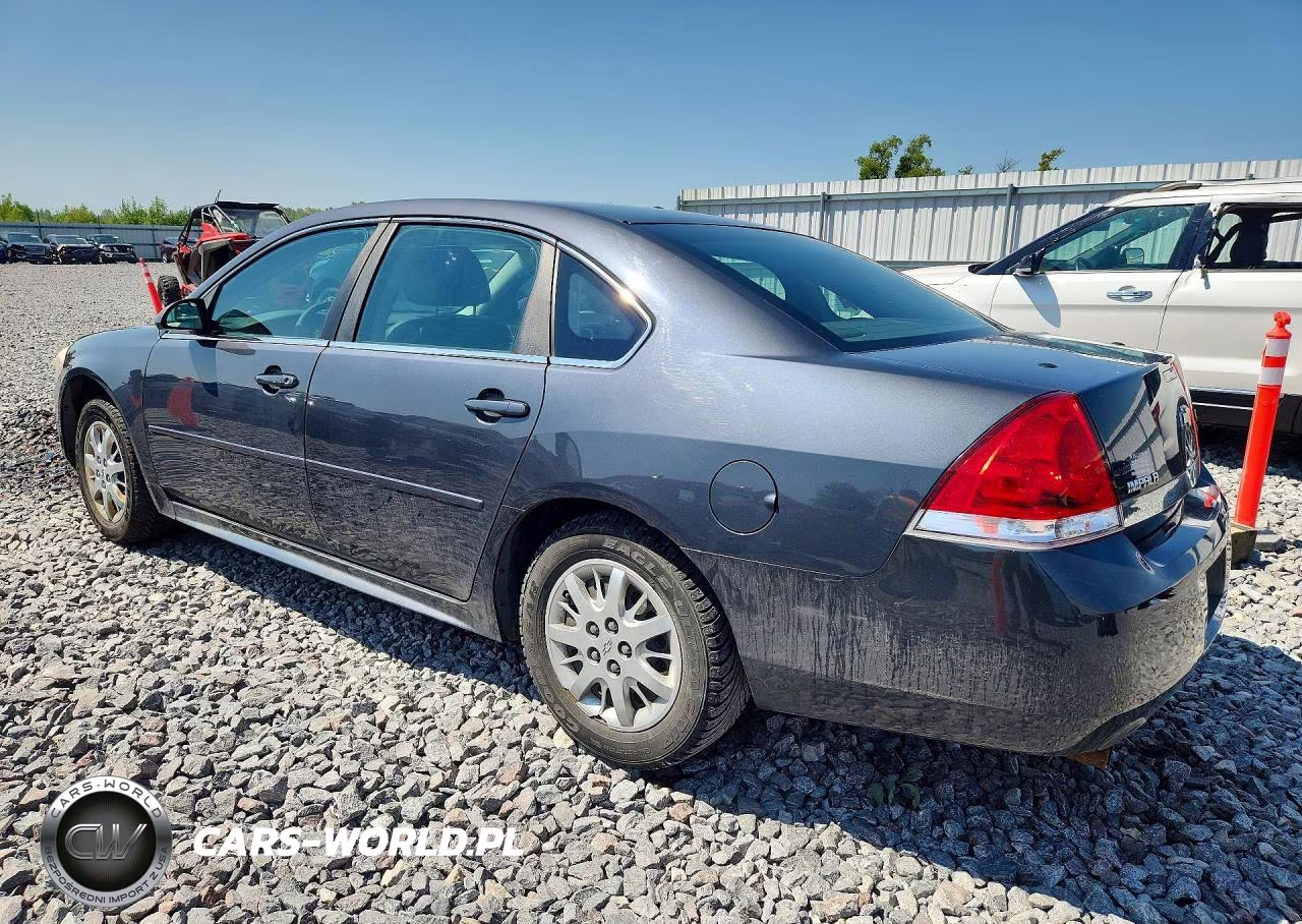 2010 Chevrolet Impala Police VIN:2G1WD5EM8A1194900 - 2