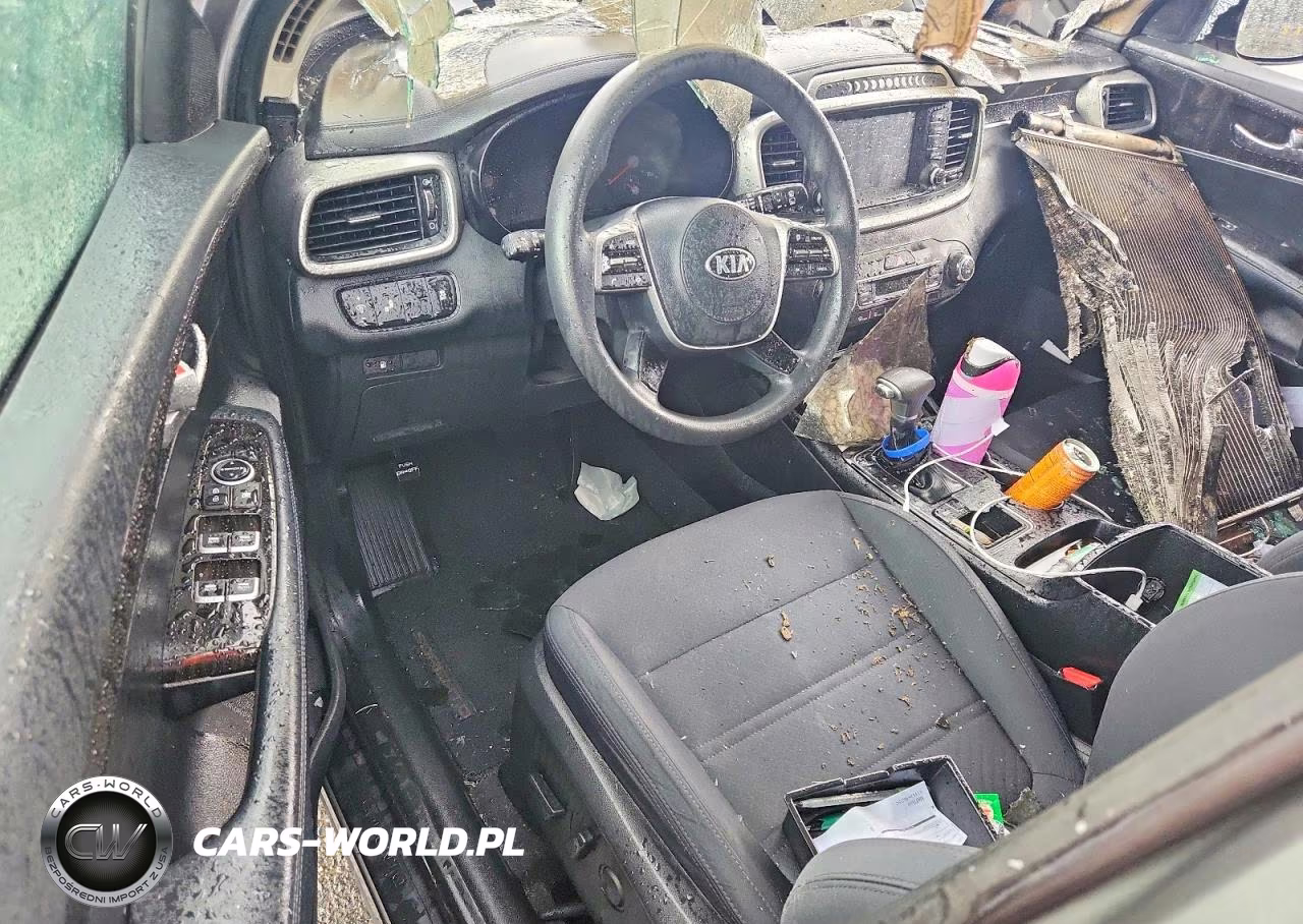 2019 Kia Sorento Lx V6 VIN:5XYPGDA56KG488301 - 8