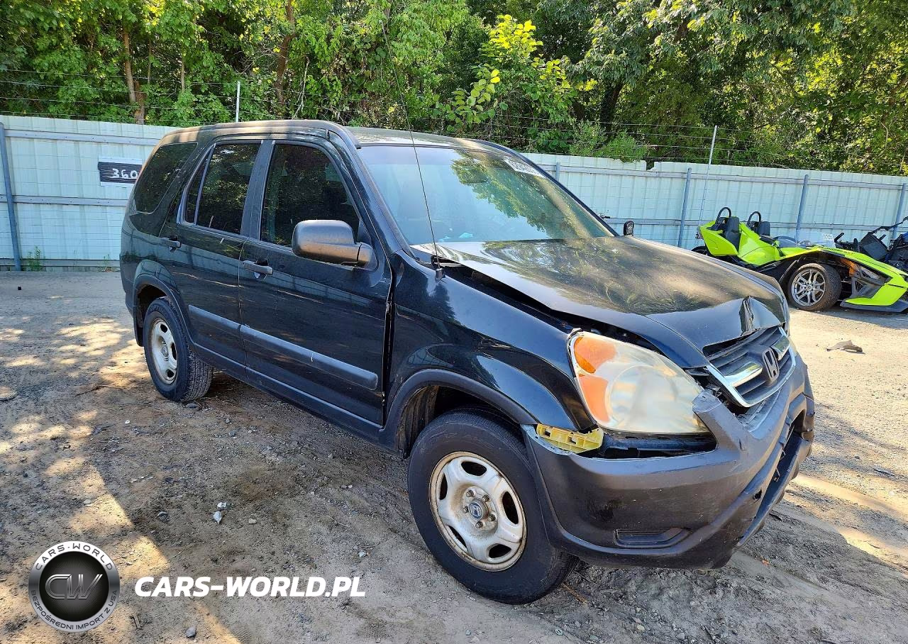 2002 Honda Cr-V Lx VIN:JHLRD68432C009964 - 4