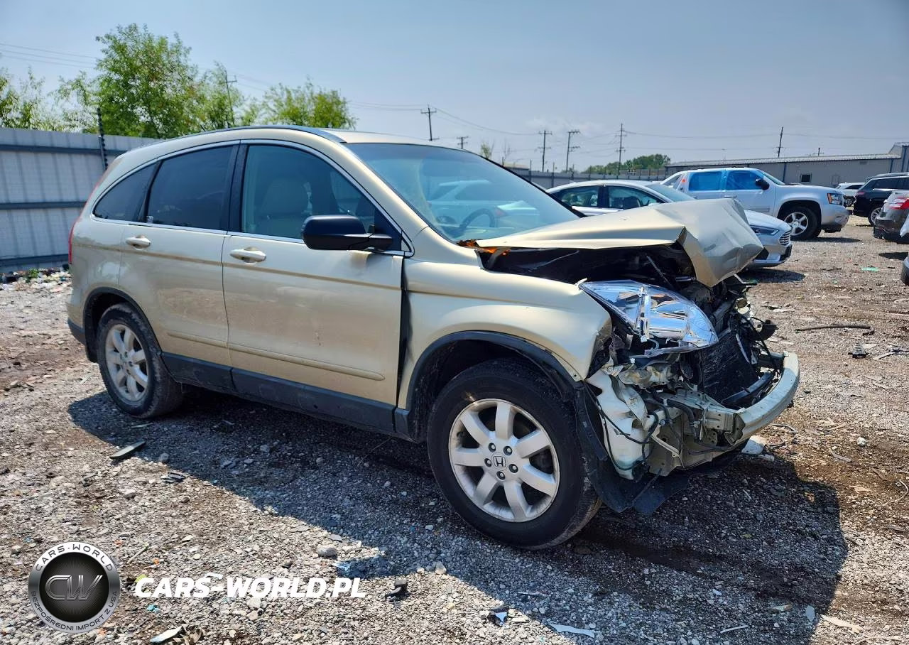 2008 Honda Cr-V Exl VIN:5J6RE48748L034156 - 4