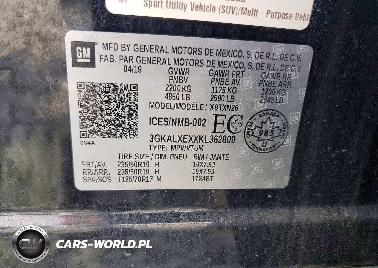 2019 GMC Terrain Denali VIN:3GKALXEXXKL362809 - 13