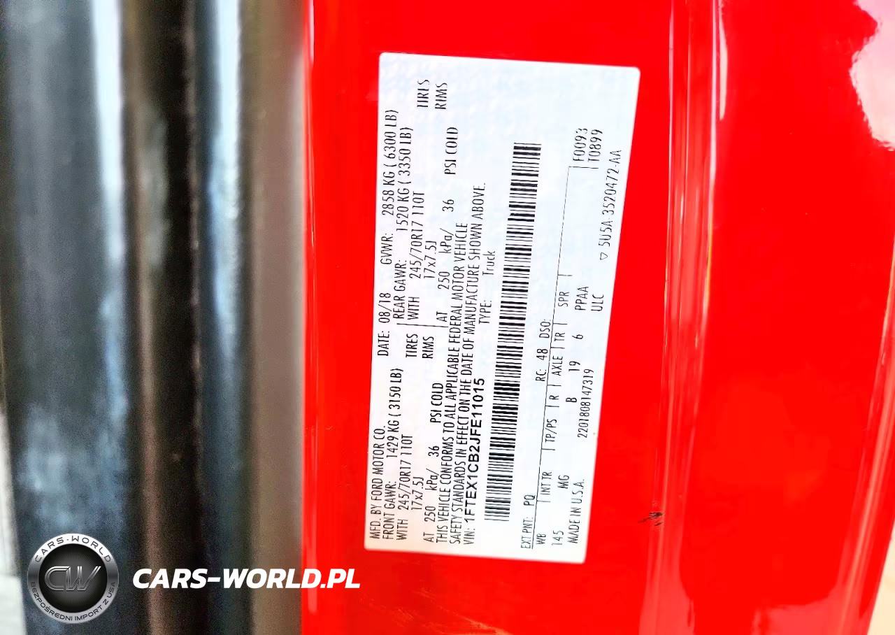 2018 Ford F150 Super Cab VIN:1FTEX1CB2JFE11015 - 12