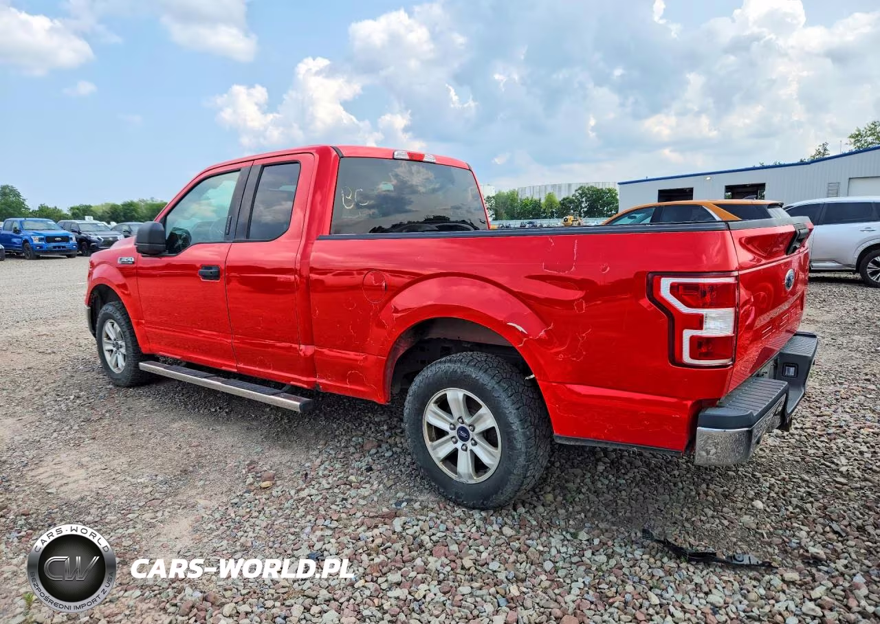 2018 Ford F150 Super Cab VIN:1FTEX1CB2JFE11015 - 2