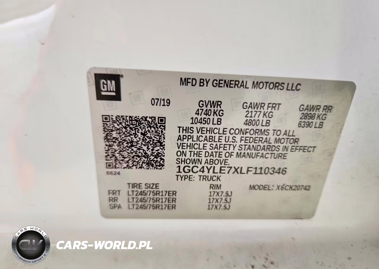2020 Chevrolet Silverado K2500 Heavy Duty VIN:1GC4YLE7XLF110346 - 12