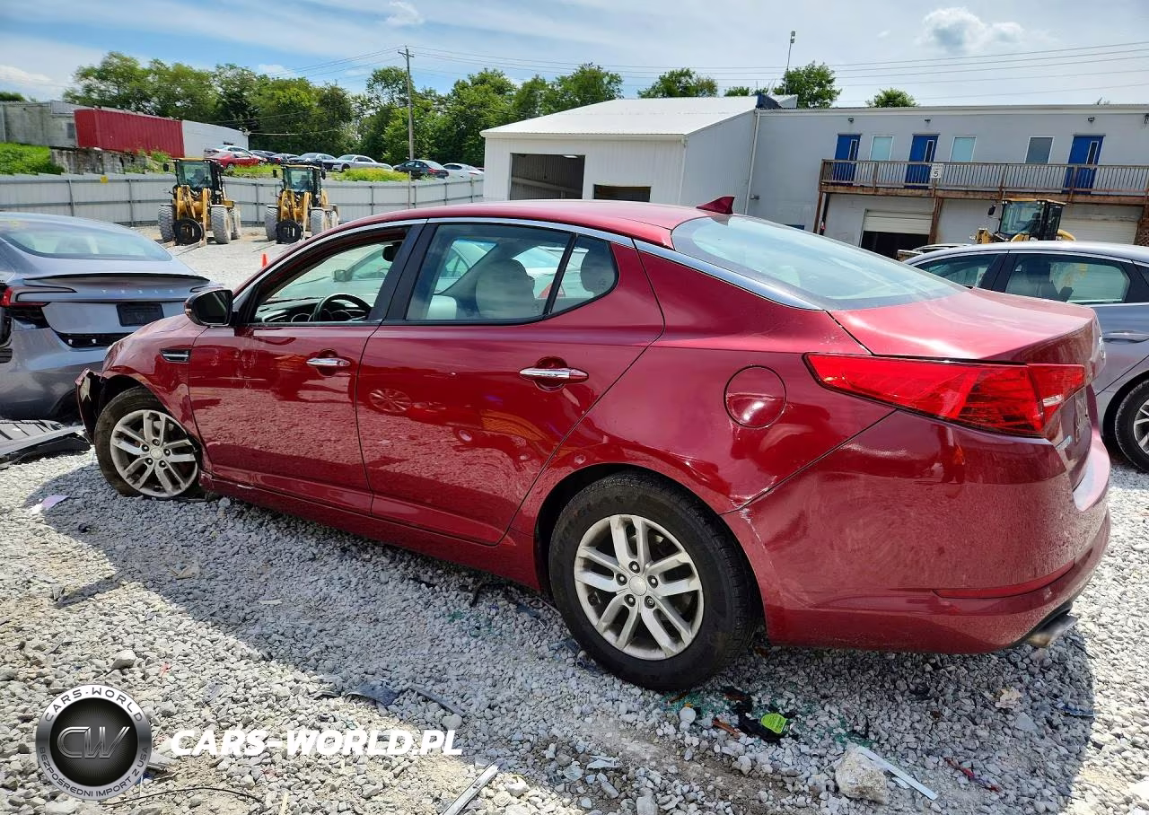 2012 Kia Optima Lx VIN:5XXGM4A70CG033301 - 2
