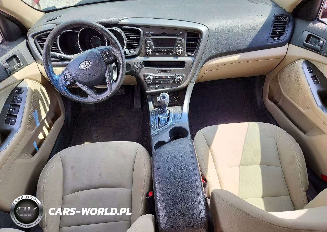 2012 Kia Optima Lx VIN:5XXGM4A70CG033301 - 8