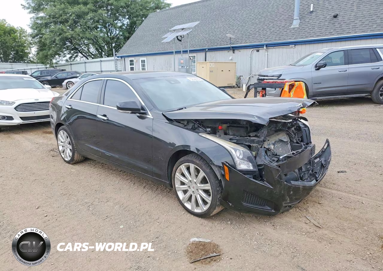 2013 Cadillac Ats Luxury VIN:1G6AH5SX8D0142917 - 4