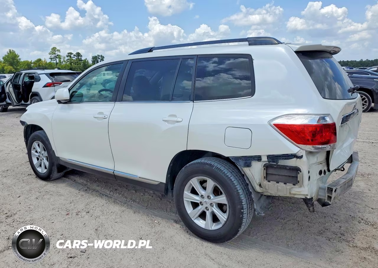 2012 Toyota Highlander Base VIN:5TDZA3EH5CS019214 - 2