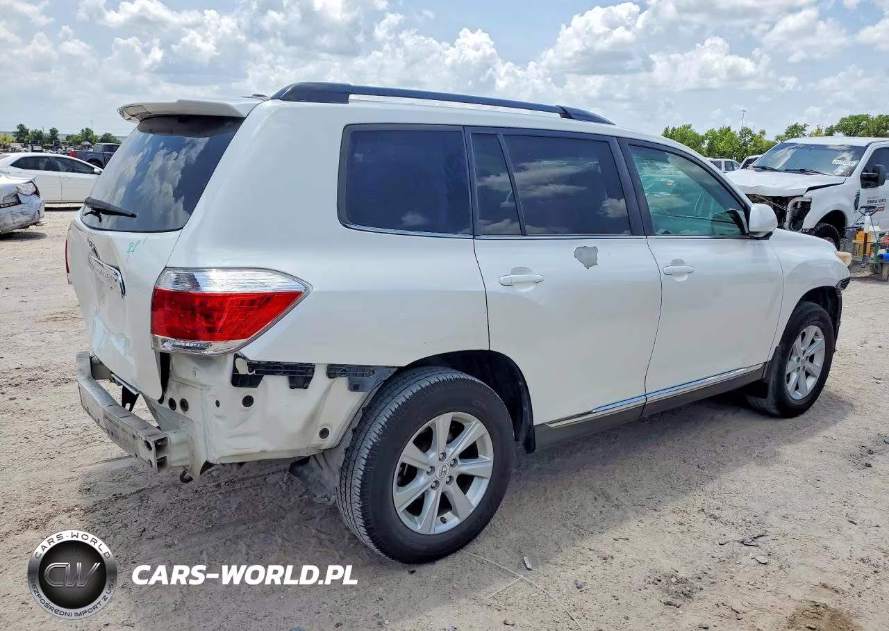 2012 Toyota Highlander Base VIN:5TDZA3EH5CS019214 - 3