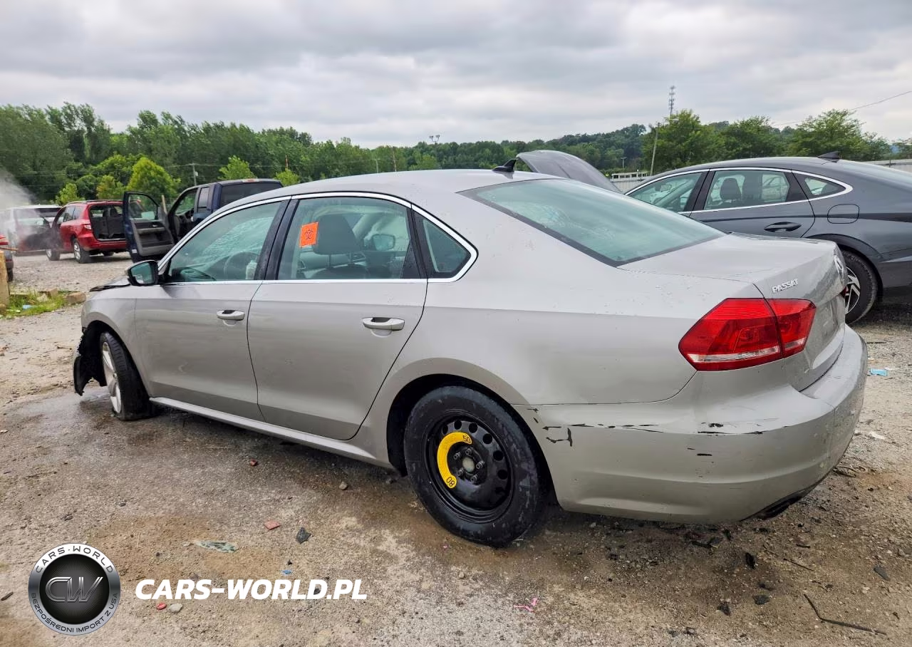 2013 Volkswagen Passat Se VIN:1VWBH7A33DC122694 - 2