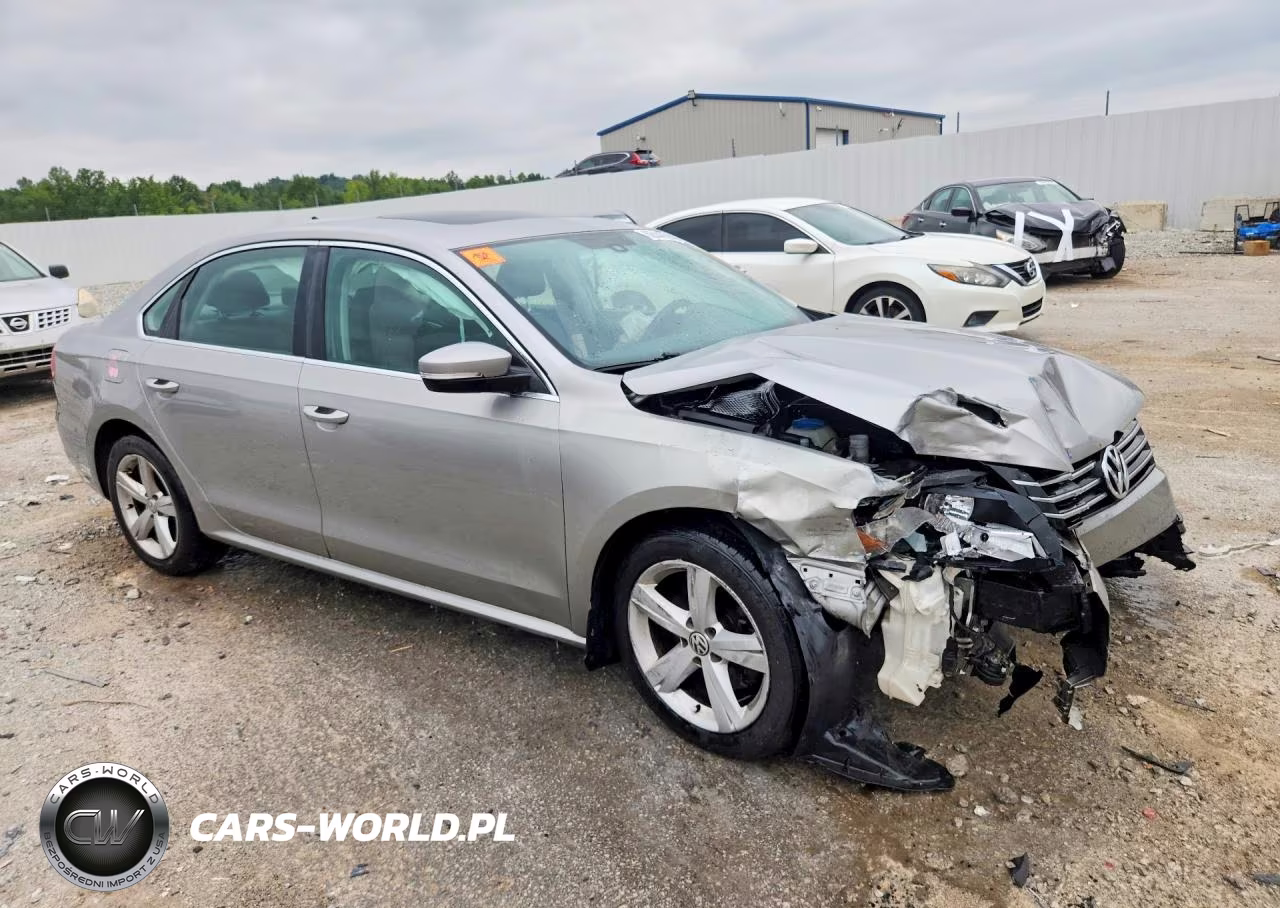 2013 Volkswagen Passat Se VIN:1VWBH7A33DC122694 - 4