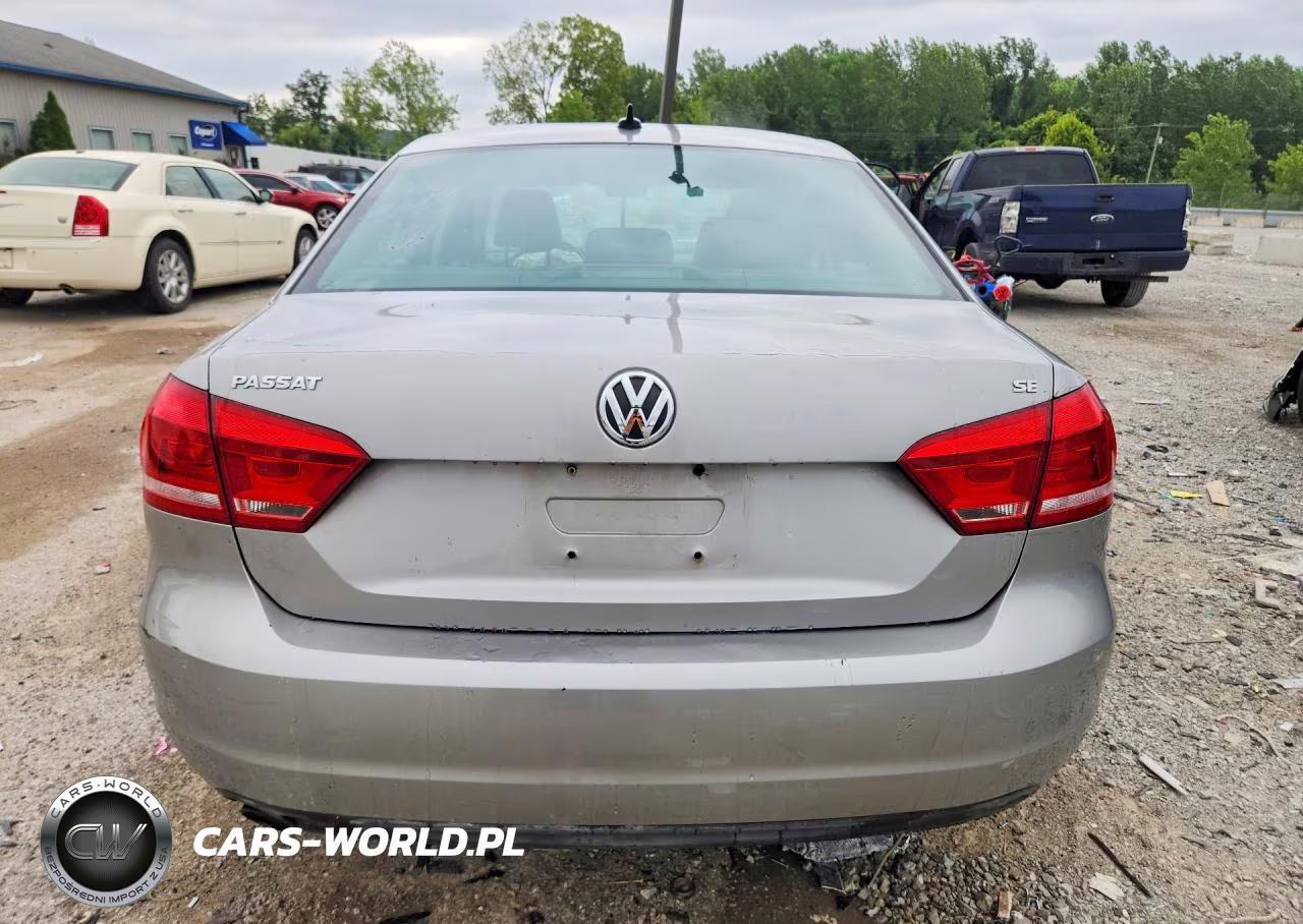 2013 Volkswagen Passat Se VIN:1VWBH7A33DC122694 - 6
