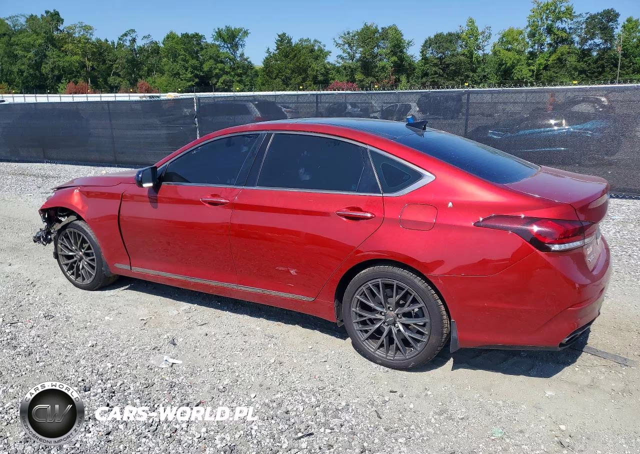 2018 Genesis G80 Sport VIN:KMHGN4JBXJU257258 - 2