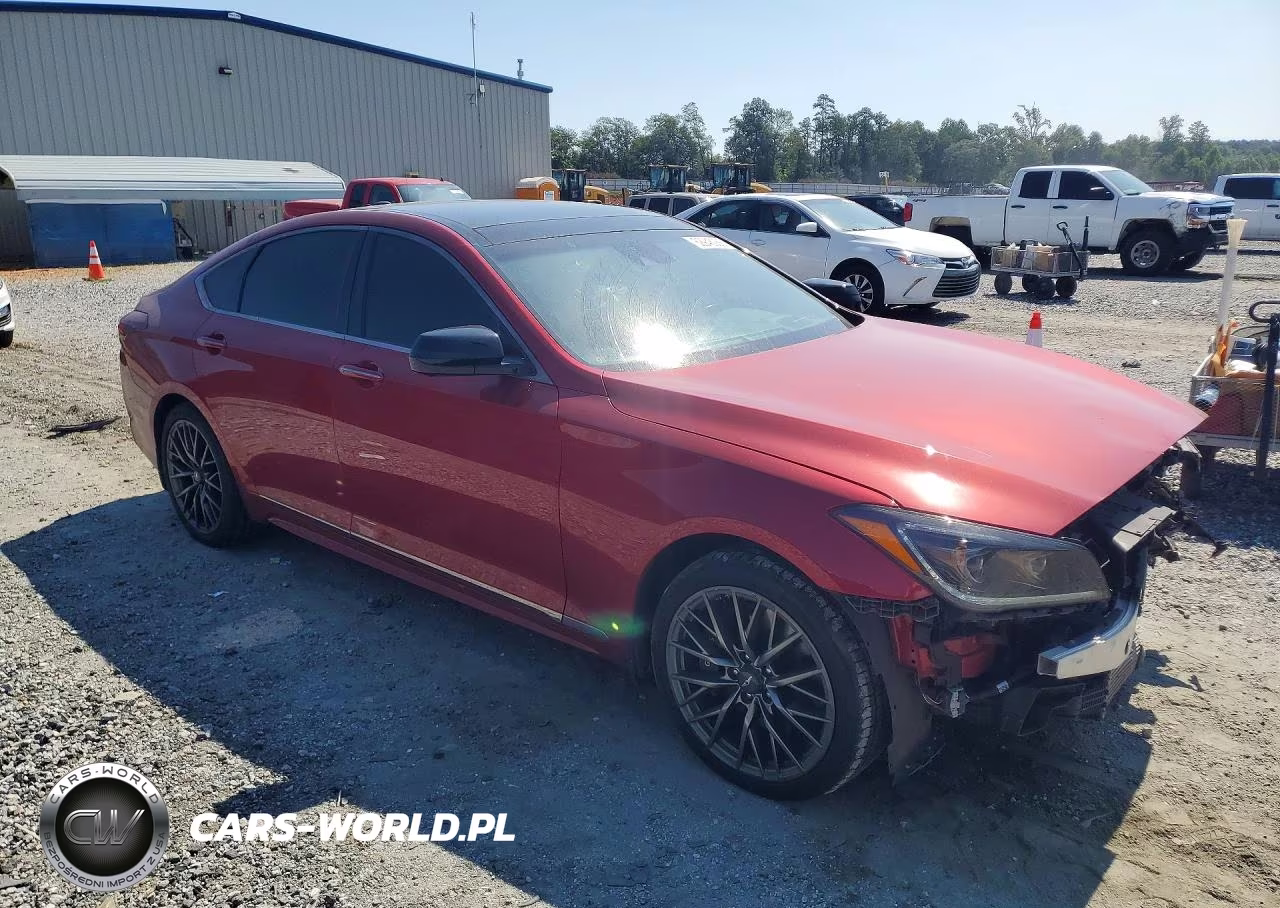 2018 Genesis G80 Sport VIN:KMHGN4JBXJU257258 - 4