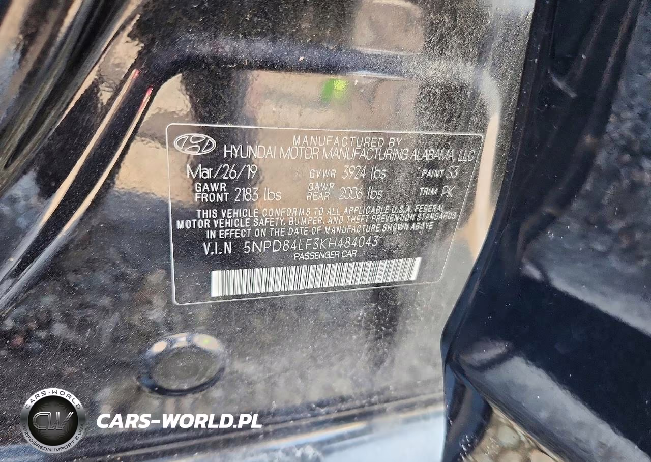 2019 Hyundai Elantra Value Edition VIN:5NPD84LF3KH484043 - 12