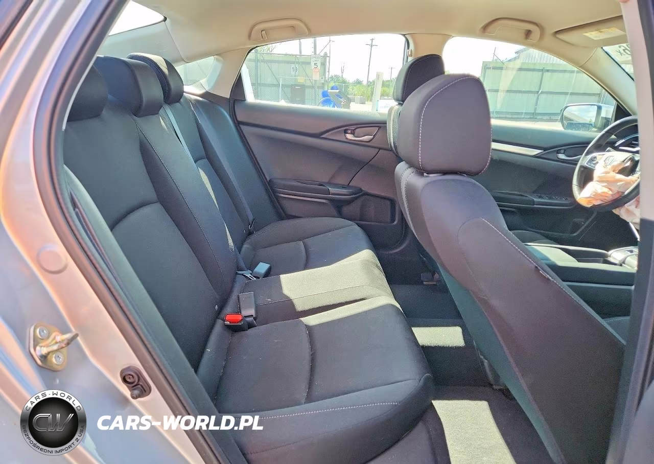 2019 Honda Civic Lx VIN:2HGFC2F61KH592971 - 10