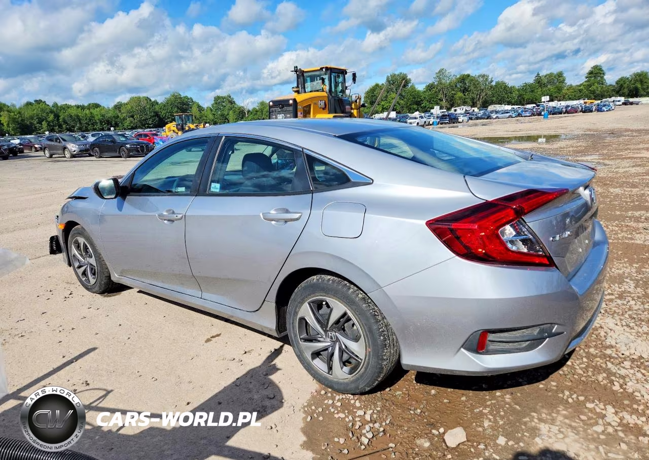 2019 Honda Civic Lx VIN:2HGFC2F61KH592971 - 2