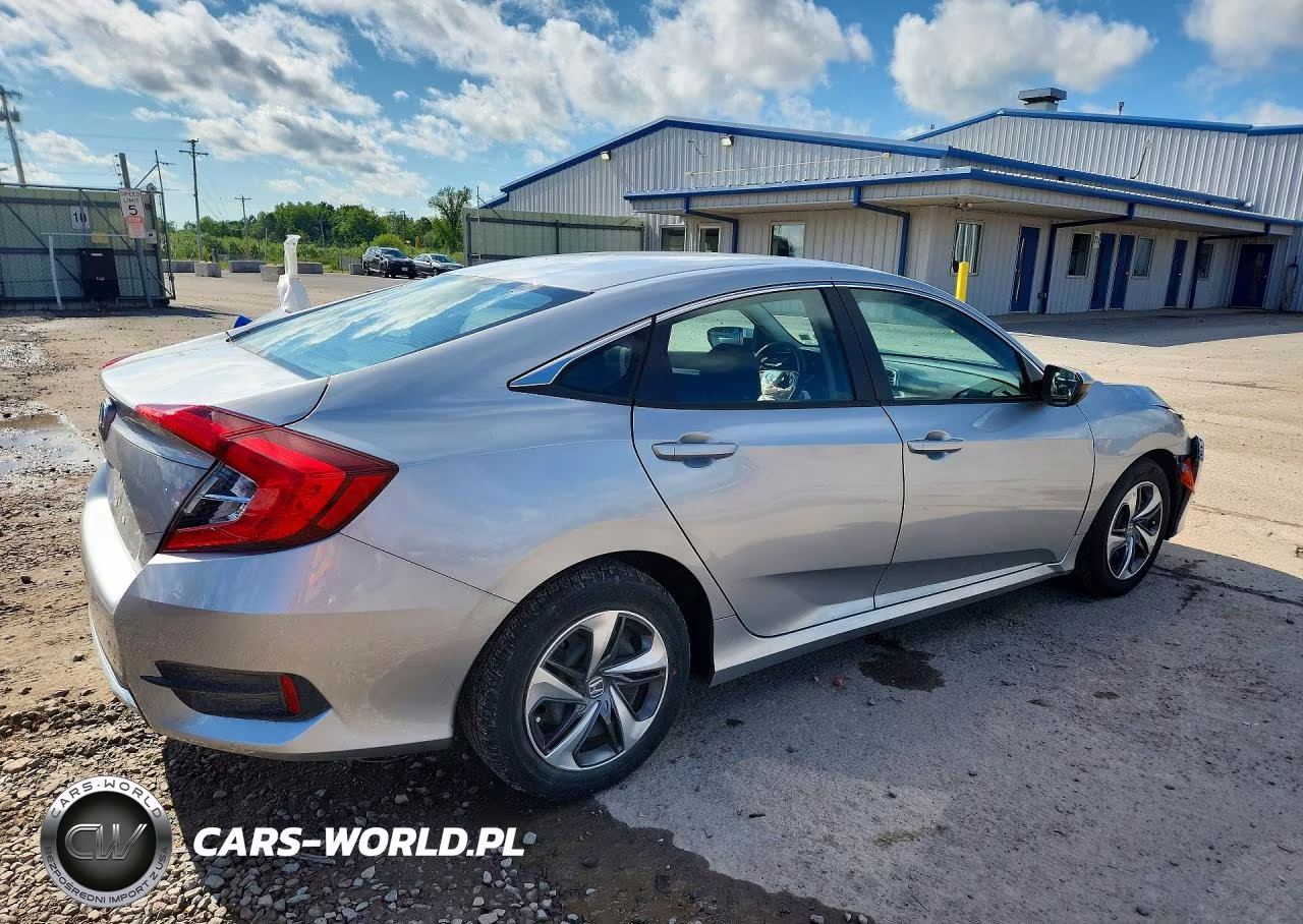 2019 Honda Civic Lx VIN:2HGFC2F61KH592971 - 3
