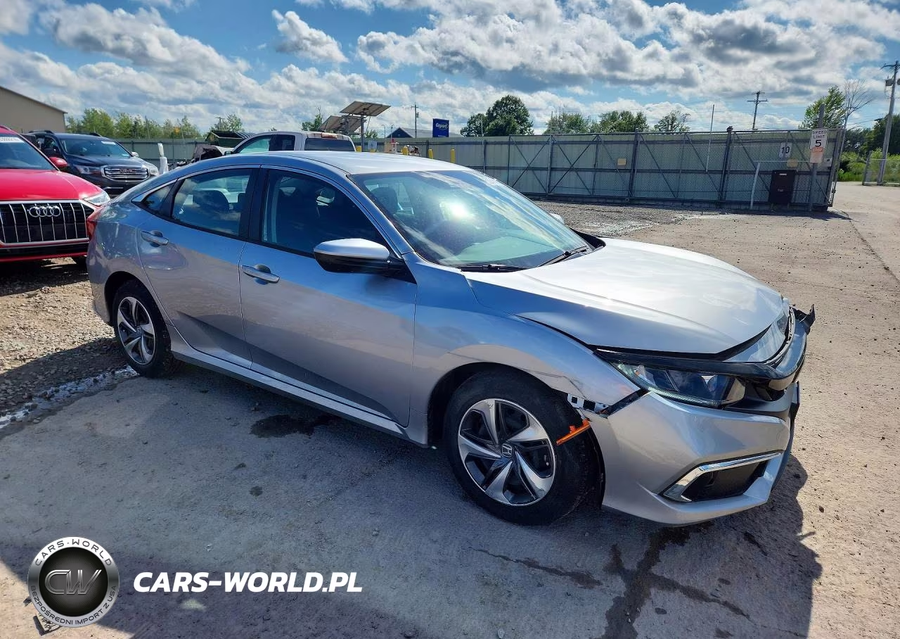 2019 Honda Civic Lx VIN:2HGFC2F61KH592971 - 4