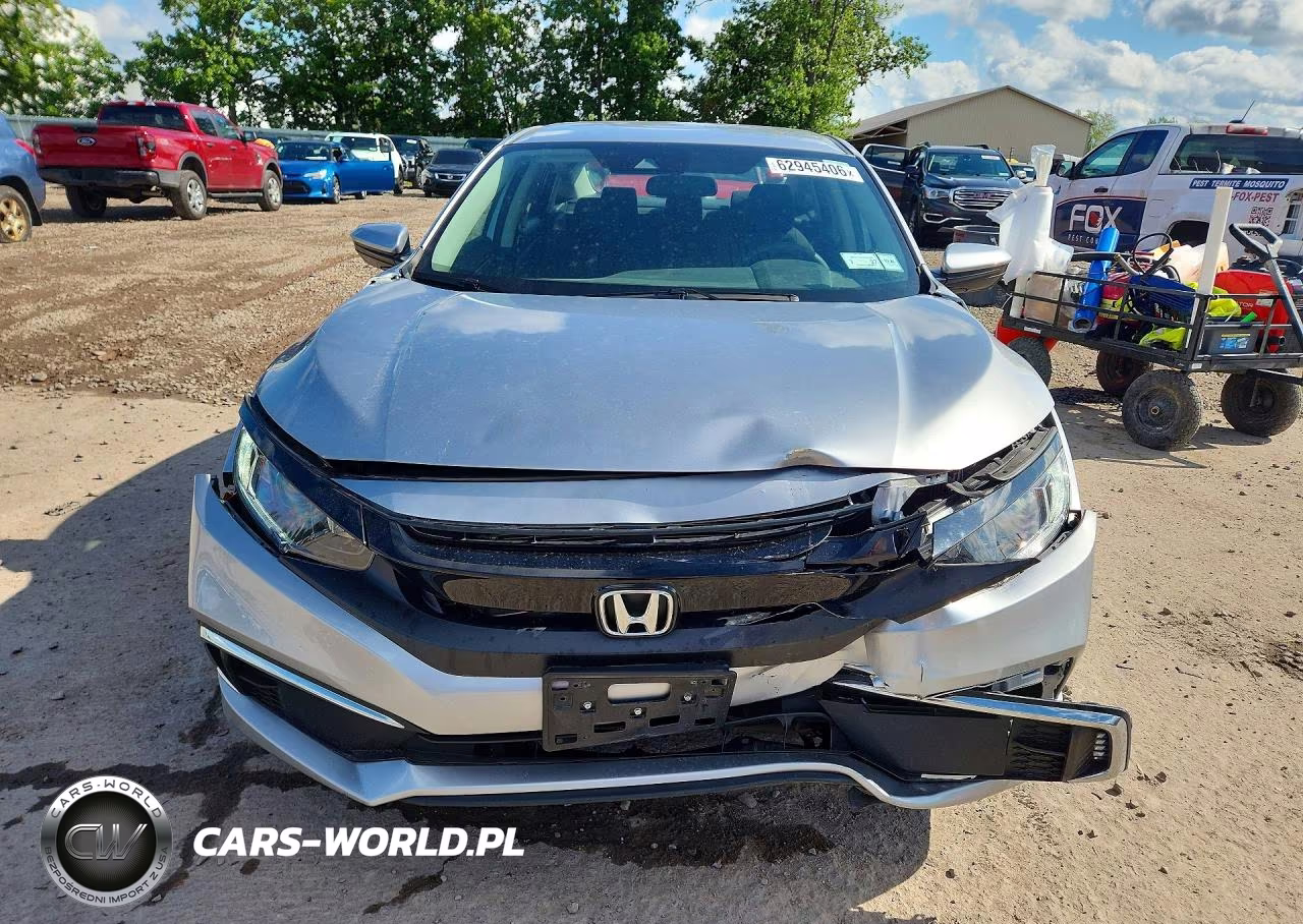 2019 Honda Civic Lx VIN:2HGFC2F61KH592971 - 5
