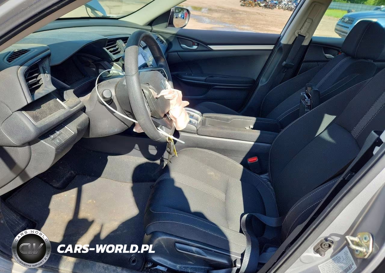 2019 Honda Civic Lx VIN:2HGFC2F61KH592971 - 7