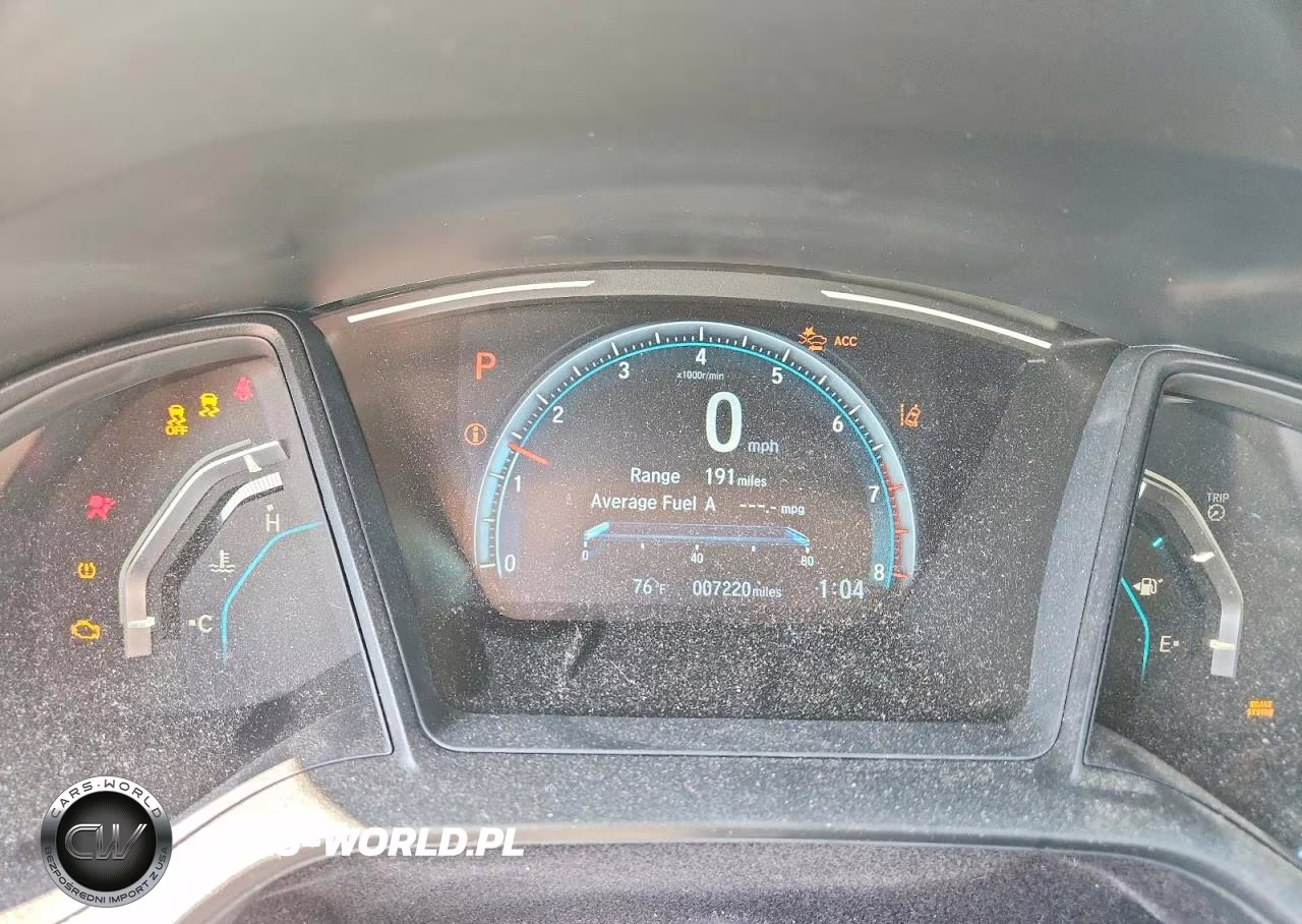 2019 Honda Civic Lx VIN:2HGFC2F61KH592971 - 9