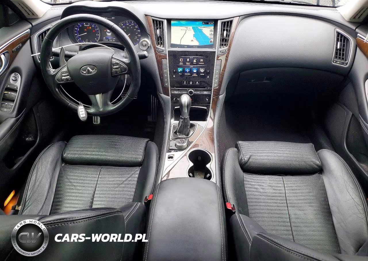 2014 Infiniti Q50 Sport VIN:JN1BV7AP2EM690142 - 8