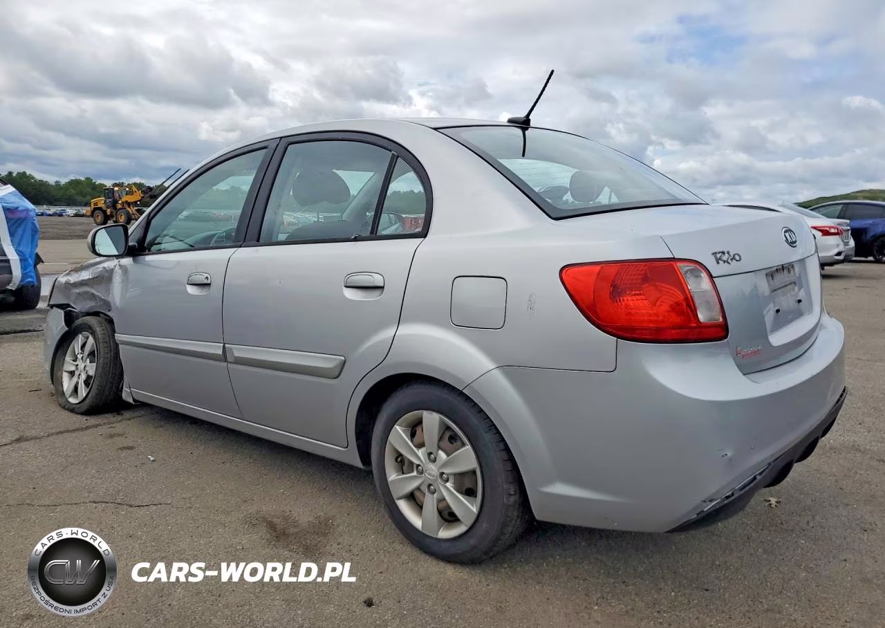2011 Kia Rio Lx VIN:KNADH4A35B6949373 - 2