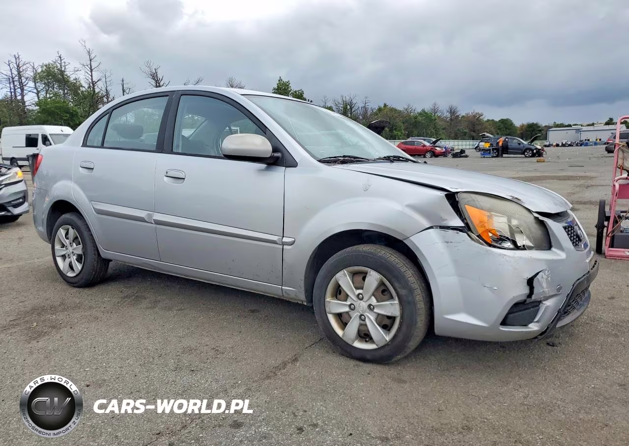 2011 Kia Rio Lx VIN:KNADH4A35B6949373 - 4